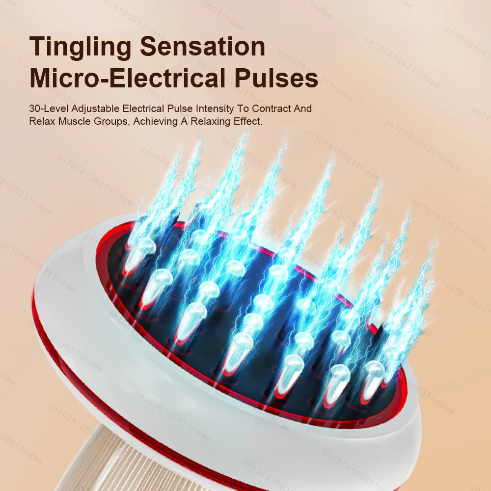 Electric Meridian Brush Full Body Universal Abdominal Massager Abdominal Rubber Scraping Artifact Shoulder Neck Thin