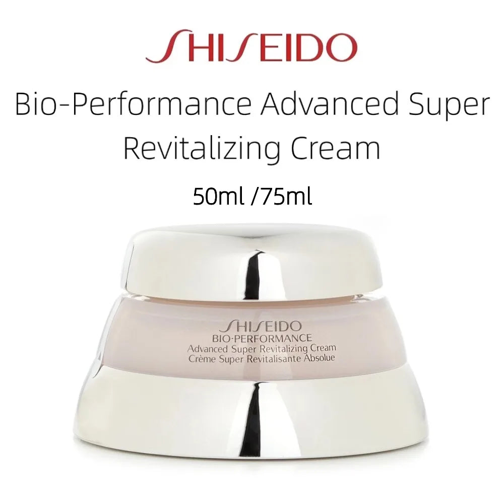 Shiseido Bio-Performance Advanced Super Revitalizing Cream 75ml/50ml, Provides Long-Last Hydration, Original Japanese SkinCare