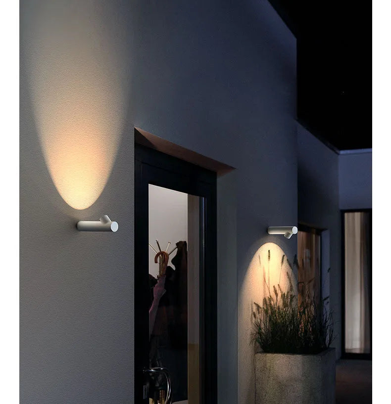 led outdoor wall light ip65 waterproof wall washer light garden light garden balcony outdoor wall light stair aisle light