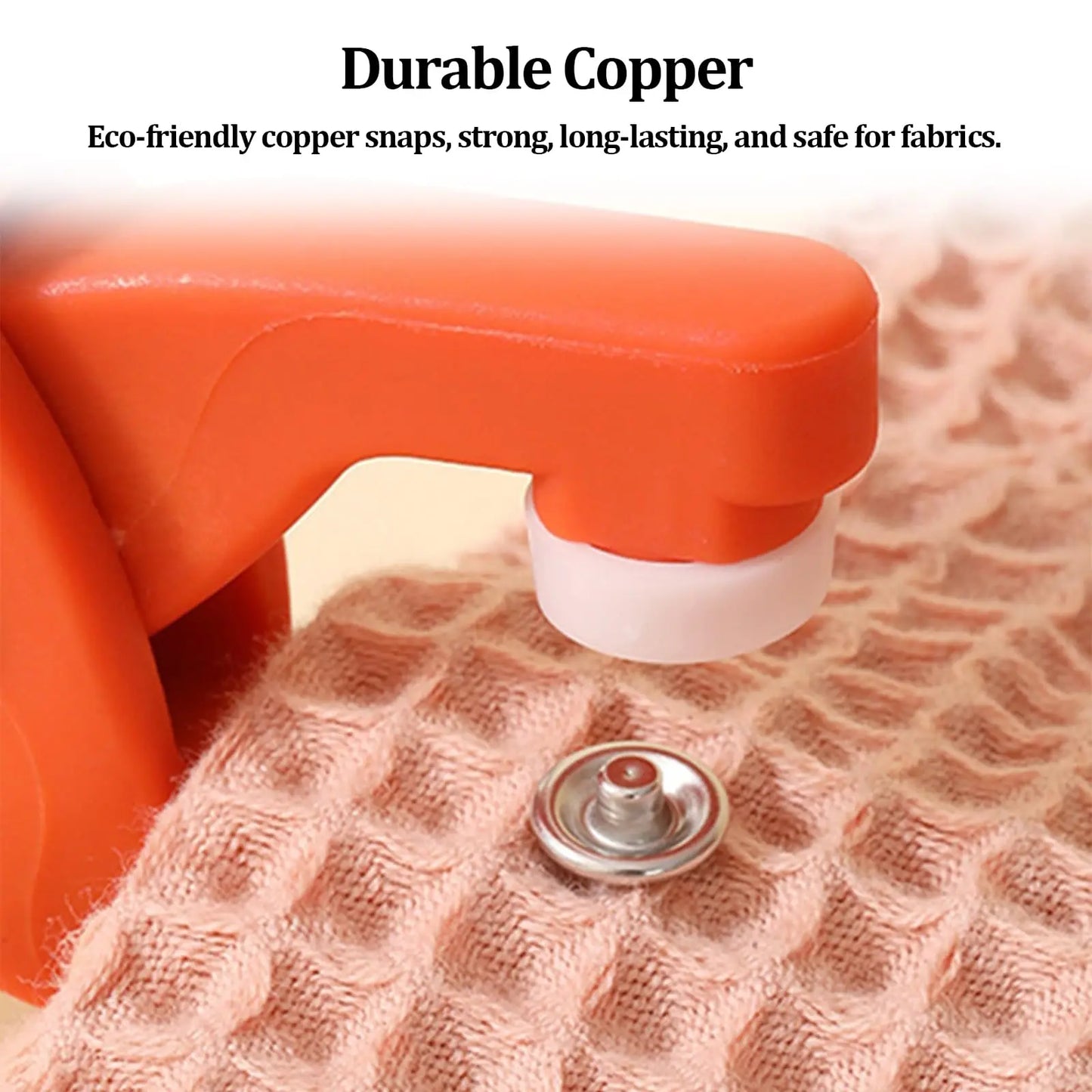 Snap Button Kit,Sets Metal Snap Buttons with Fastener Pliers Press Tool and Box, Rust Proof DIY Press Studs Button Fix Tool