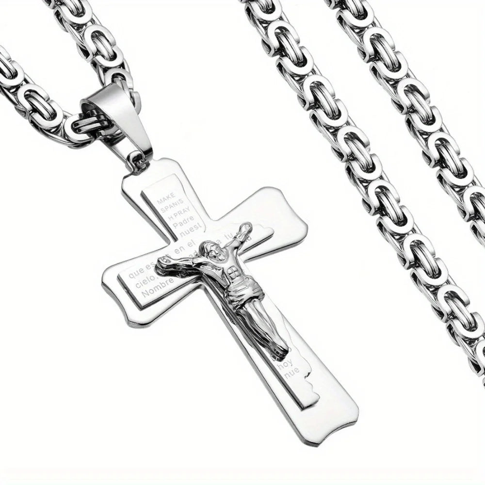 Classic Fashion Christmas Ornaments Necklace Amulet Pendant Charm Nacklace Men Punk Hip Hop Trend Mix and Match Wholesale