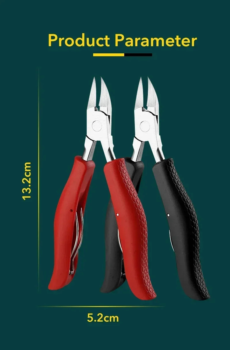 Foot Care Tool Nail Clippers Ingrown Toenail Podiatry Correction Nippers Cuticle Cutters Cut Paronychia Pedicure Manicure Hand