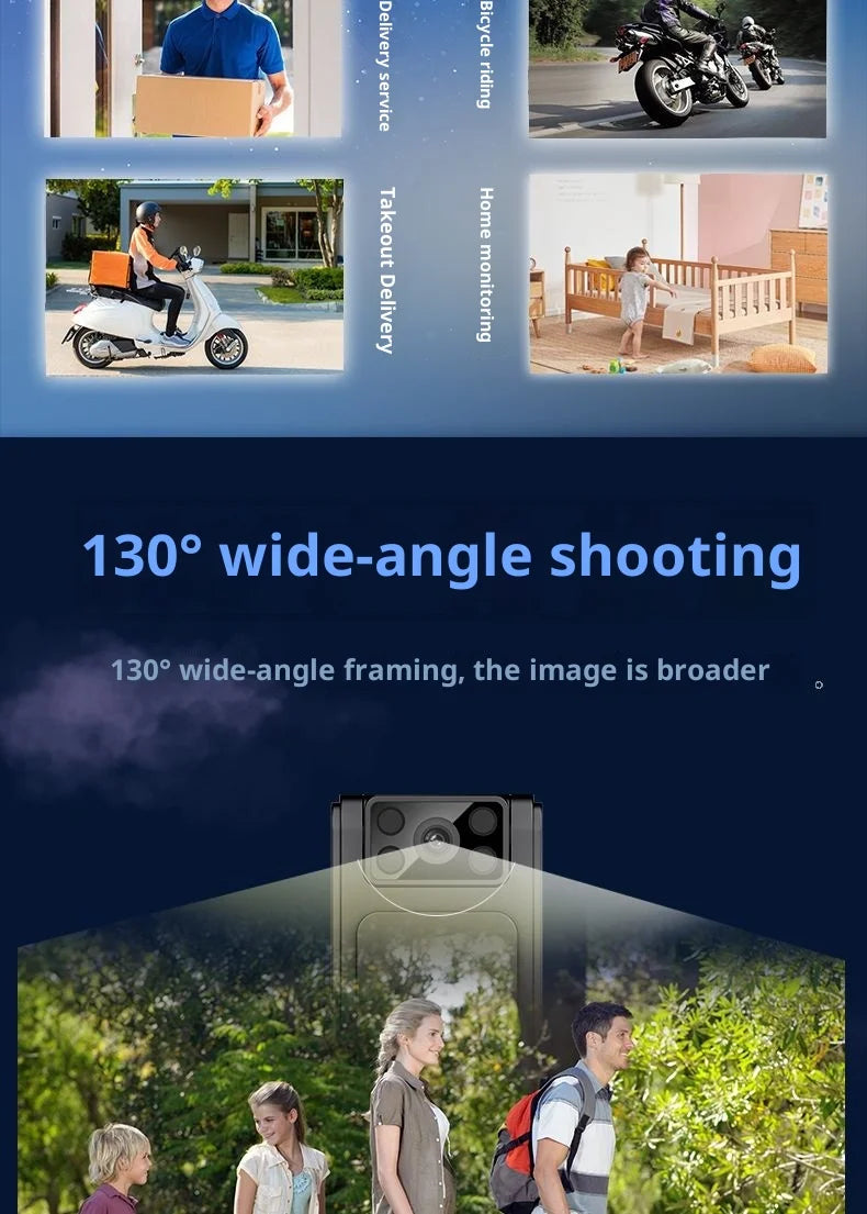 1080P Body Mini Camera Portable  Miniature Camcorder Small Digital Video Recorder Police Infrared Night Vision BodyCam
