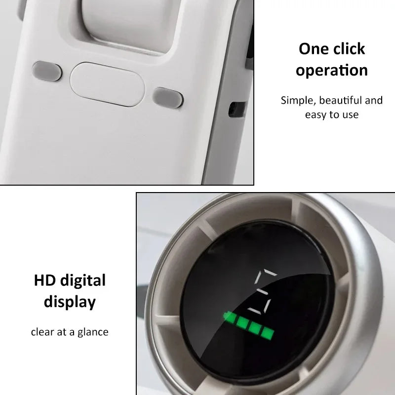 Portable Mini Handheld Fan Multi-functional Foldable Fan USB Rechargeable Mini Turbine Fan Mini Table Fan