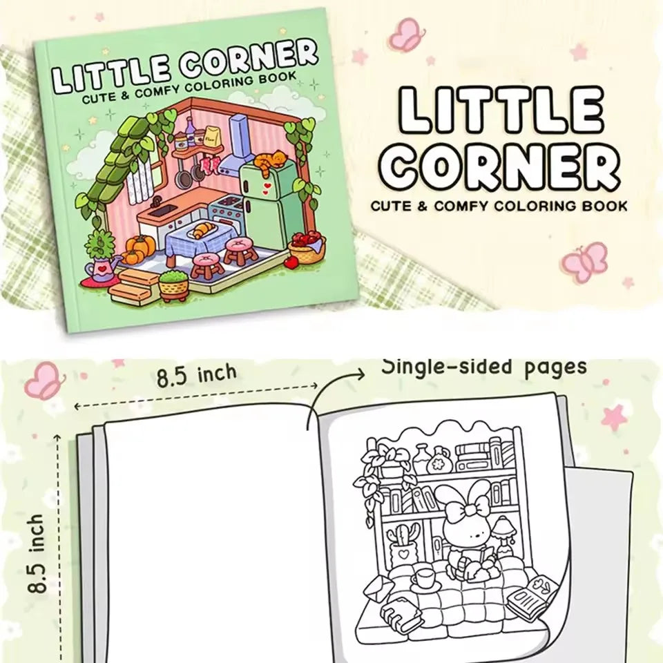 Spooky Cutie Coloring Book For Adults And Teens Featuring Adorable Creepy Creatures Cozy Hygges Moments For Relaxation Gift