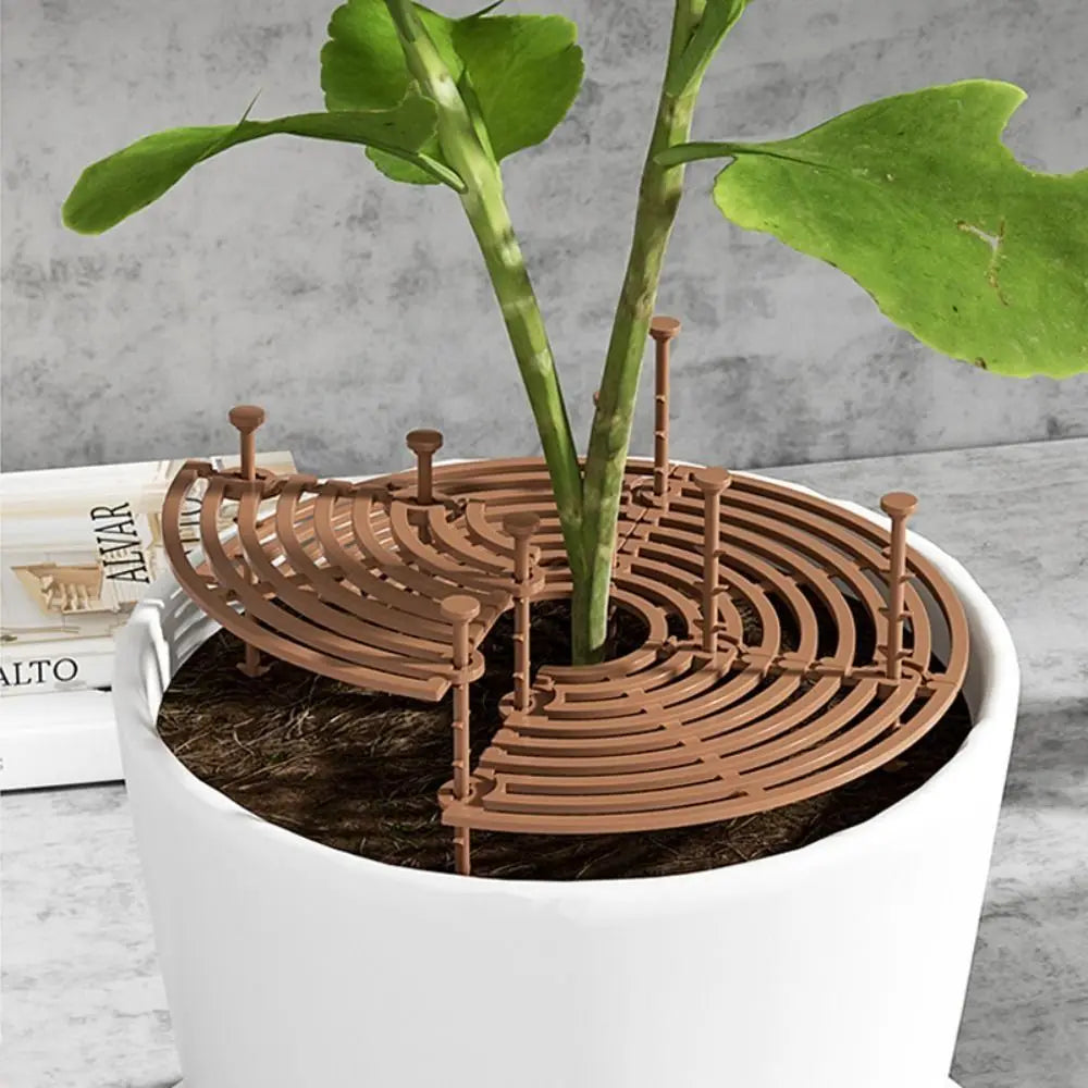 Cuttable Plant Pot Guards Rust-proof Plastic Flower Pot Cover 19cm/30cm/52cm Round/Square Plant Protection Mesh