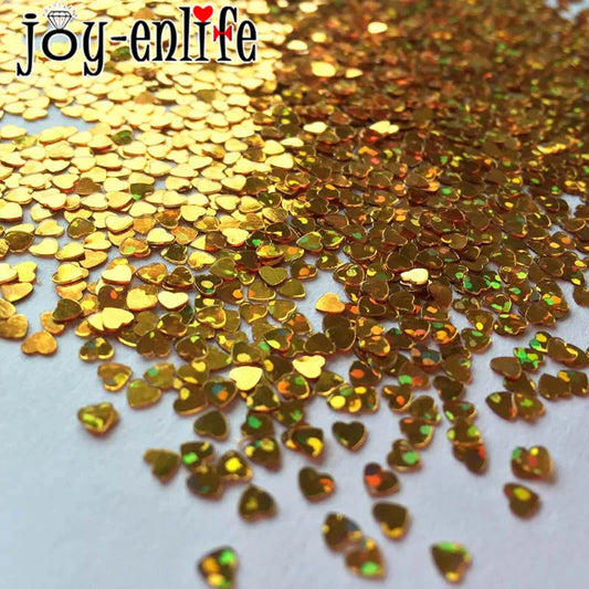 1/2bag Golden Heart Confetti Wedding Confetti Scatter For Birthday Party Valentine's Day Wedding Table Decoration Supplies