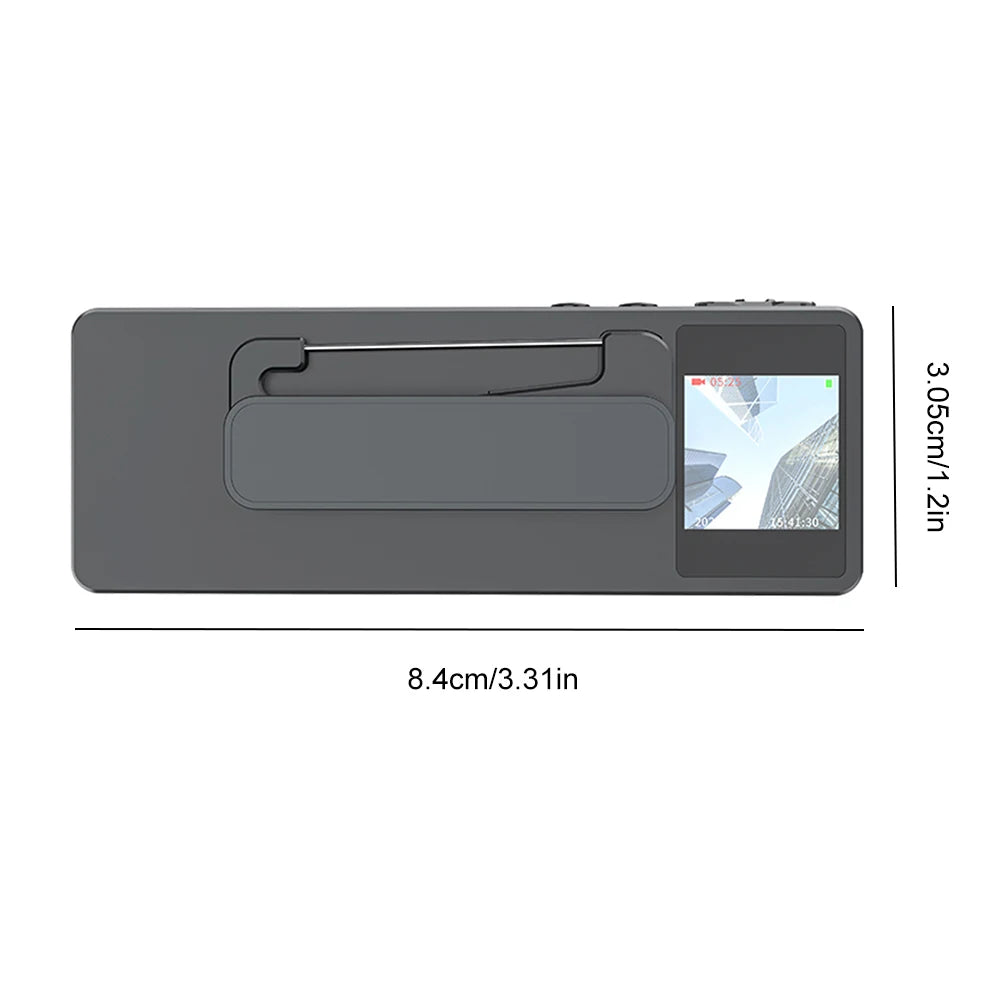 Body Camera with Audio and Video Recording Magnetic Wearable Action Cameras for Work Lectures Business Meetings Interviews