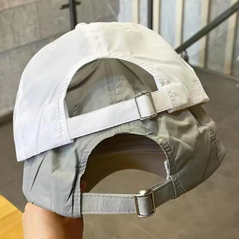 Quick-Drying Baseball Caps For Women Men Solid Color Baseball Hats Outdoor Sports Sunscreen Thin Women's Hats