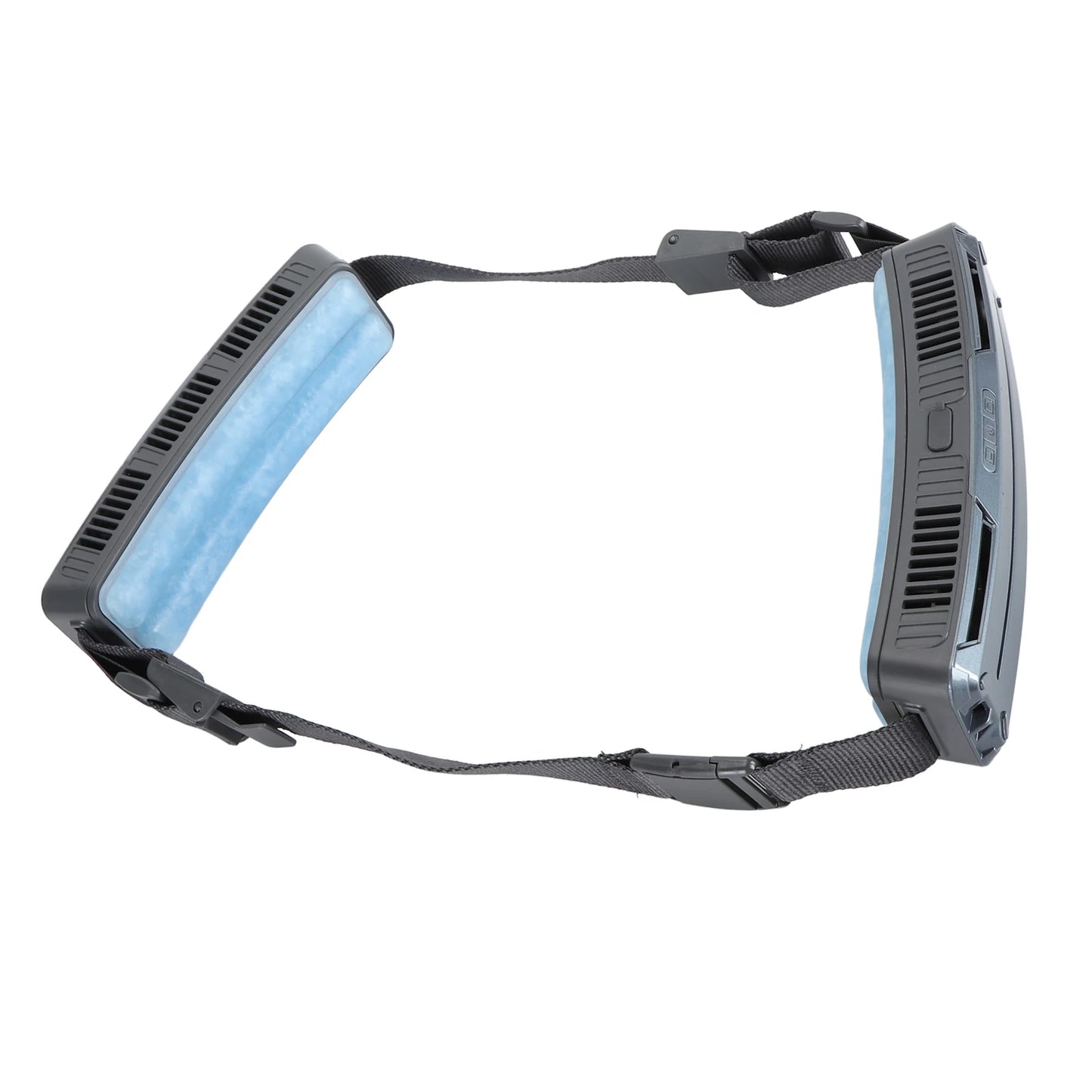 Travel Fan Wearable Waist Fan Multifunctional 3 Speeds Adjustable Ice Compress Efficient Wide Angles Belt Fan for Outdoor Sports