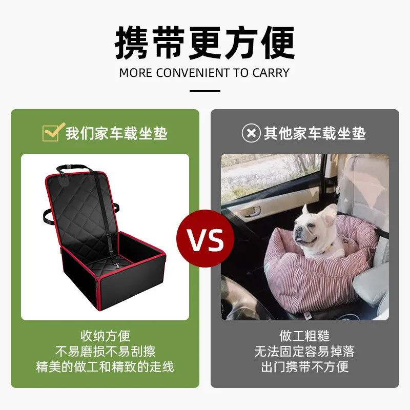 Big dog car mounted pet mat, dog front seat anti dirt mat, anti slip pet supplies, pet car mounted pet mat Travel Dog Car Seat