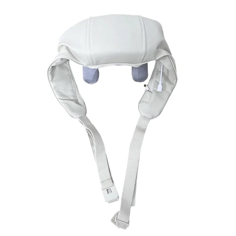 Wireless Neck And Back Massager Shoulder Kneading Massage Shawl Cervical Relaxing Trapezius Massager