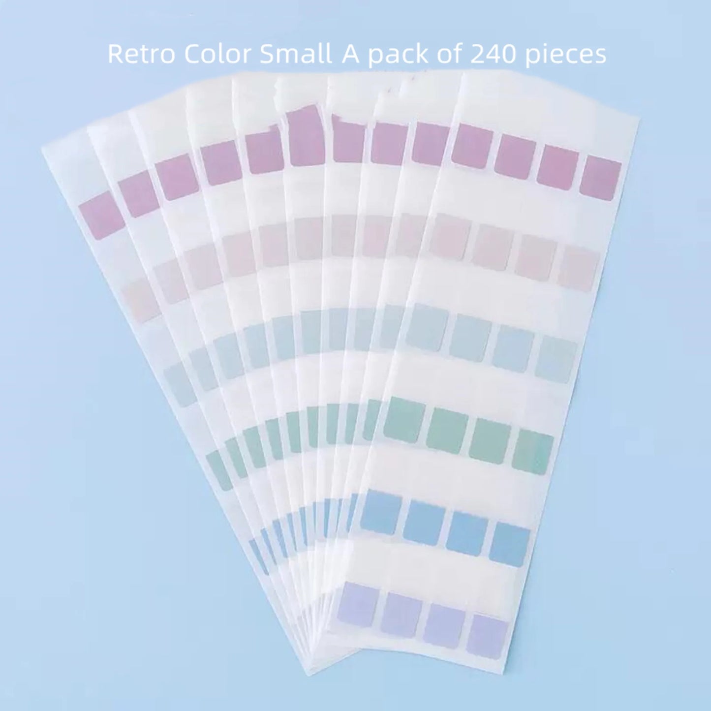 Writable and Removable Index TabsLabel StickersLoose-leaf NotebookBook ClassificatioSmall Strip MarkersnSticky Notes Tabs
