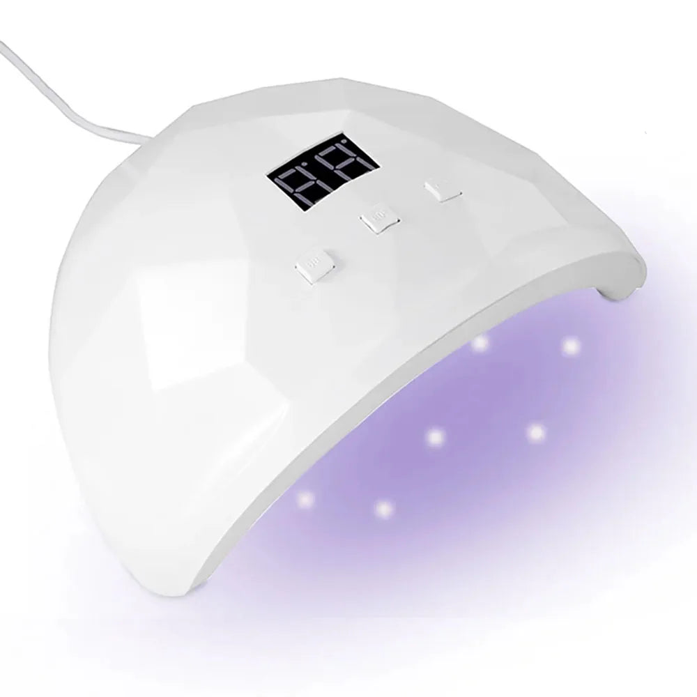 LULAA Nail Dryer Lamp UV Light For Nails Eyes Protection UV Lamp for Gel Nails Gel Nail Polish Curing Dryer Home Salon Tool
