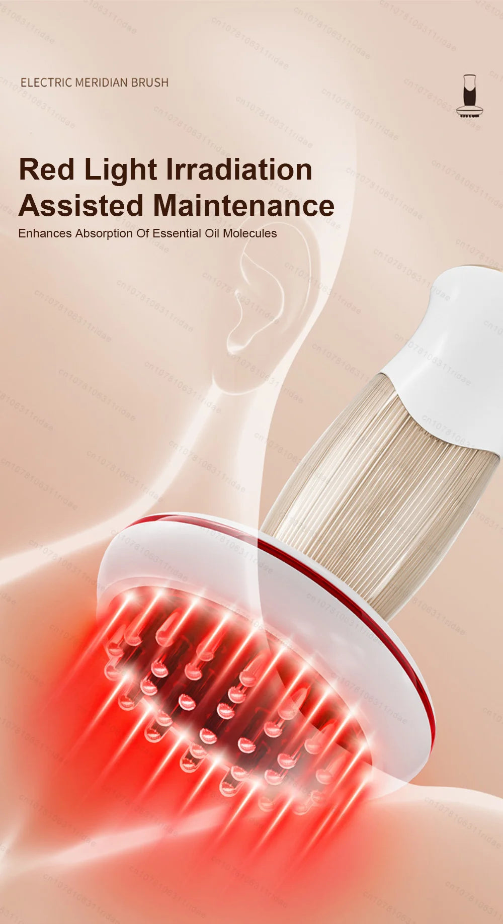 Electric Meridian Brush Full Body Universal Abdominal Massager Abdominal Rubber Scraping Artifact Shoulder Neck Thin