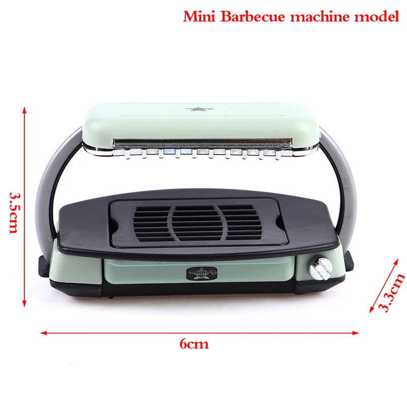 1PC Dollhouse 1/12 Scale Mini Bread Machine Miniature Kitchen Access Toaster Home Decoration Spoon Shovel Cookware Model