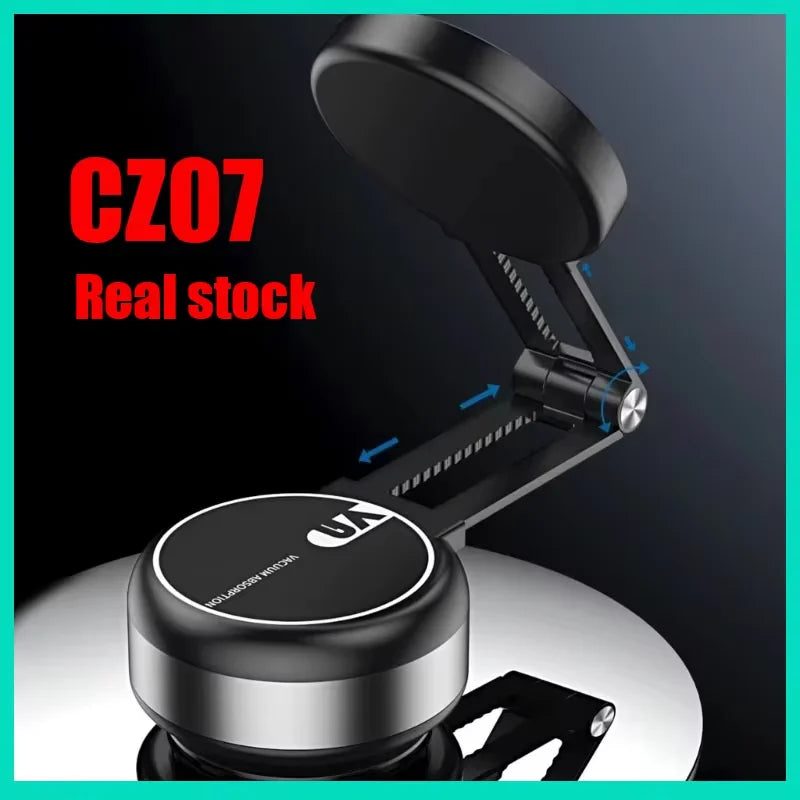 Magnetic Suction Cup Phone Mount for iPhone 16/15/14/13/12 Pro Max Plus Mini 360° Adjustable Magnetic Cell Phone Holder for Car