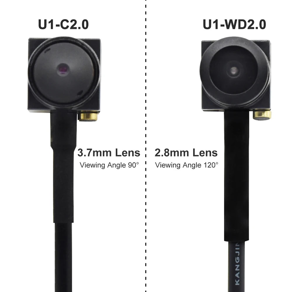 2MP Webcam Mini USB Camera with 2.8/3.7mm Lens Full HD 1080P Webcam for PC Mini Camera CCTV Outdoor Camcorder Security Video Cam