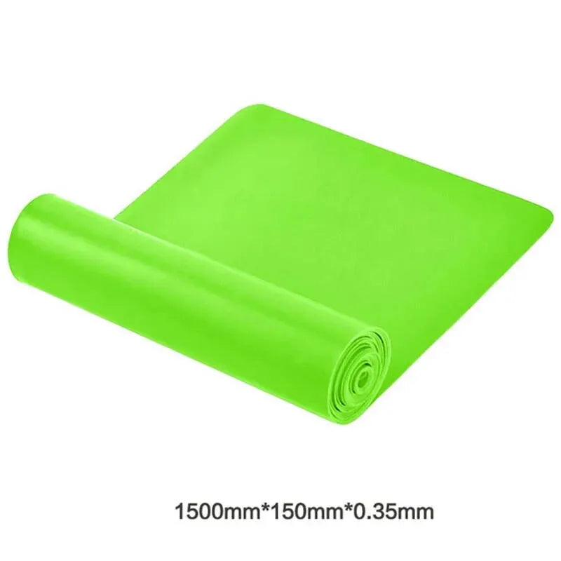 1/2/3/4/6pc Yoga Resistance Bands TPE Elastic Stretch Bands for Physical Therapy FitnessYoga Pilates Rehabilitation Stren