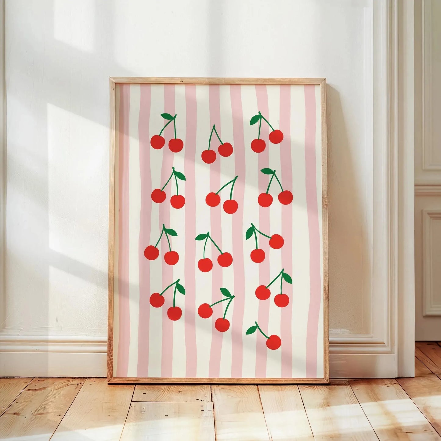 Retro Limon Cello Lemon Fruit Canvas Print Positano Lemon Strawberry Fruit Market Poster for Modern Bedroom Kitchen Home Decor