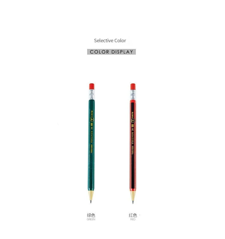 2.0 mm Mechanical Pencils Set 2B Automatic Student Pencils with Sharpener Color Pencil Leads School Pens Kawaii Cute Stationery