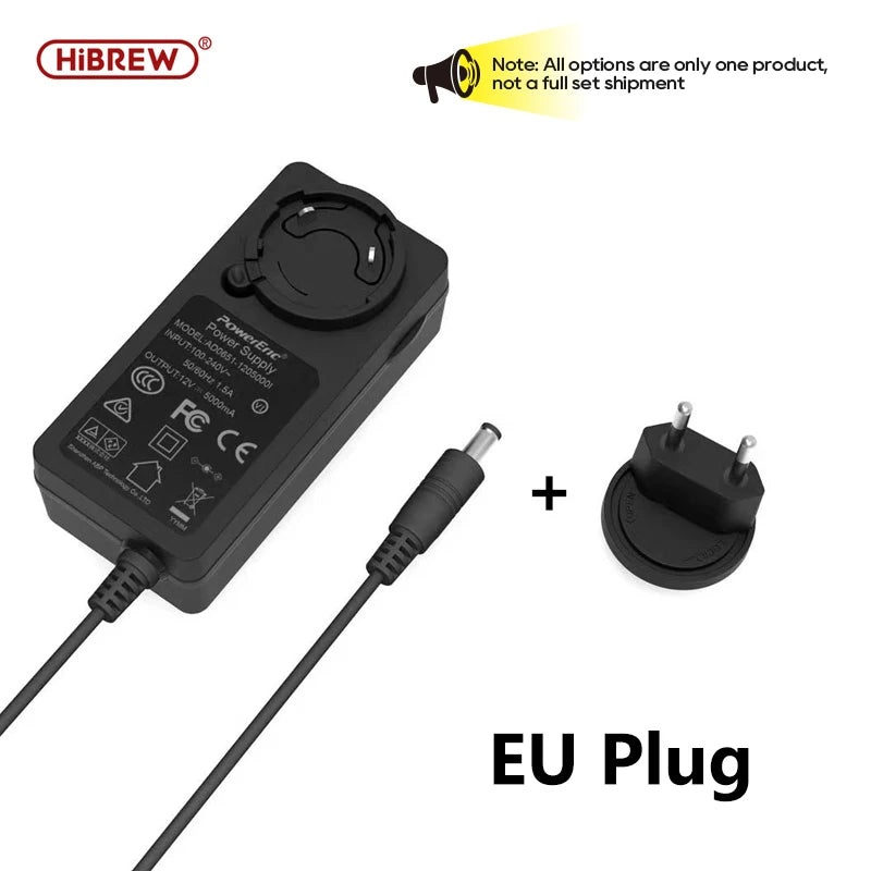 HiBREW AC/DC Adapter / Portable Travel bag / Holder For Car Coffee Maker Portable Espresso Machine