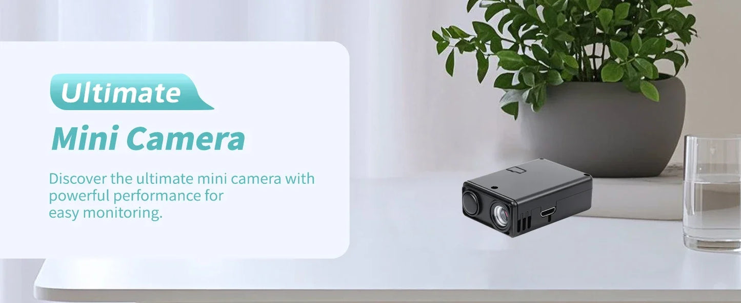4K Camera WiFi Wireless Monitor Night Vision Remote Motion Detecting Camcorders Security Protection Indoor Surveillance