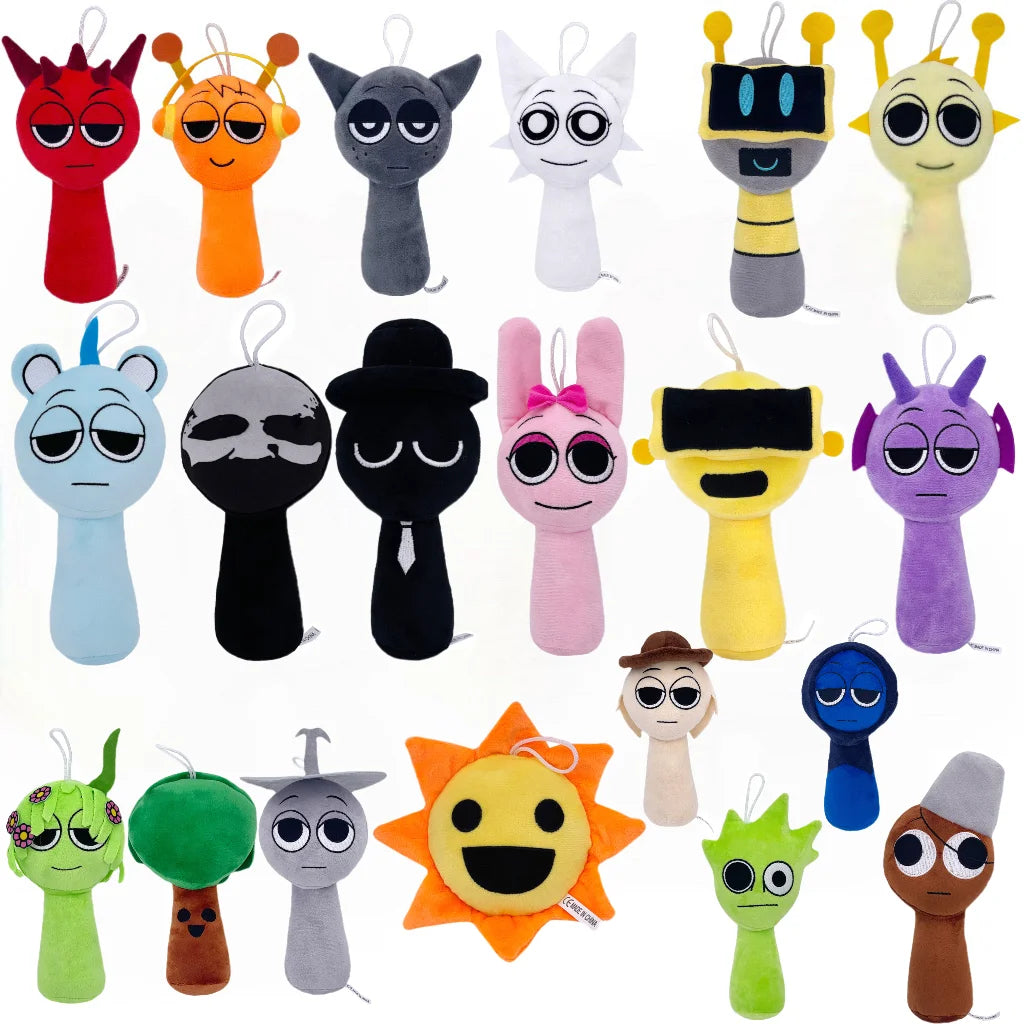 20style Sprunki Plush Toys Sprunki Plush Doll Sprunki Game Pillow Kids Birthday Gifts Stuffed Dolls Christmas Gift