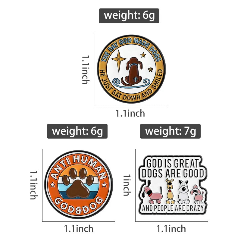3-7pcs/sets Cartoon Anime Middle Finger Rude Cat Enamel Pins Low Battery Daisy Flower Brooches Backpack Lapel Badge Jewelry Gift