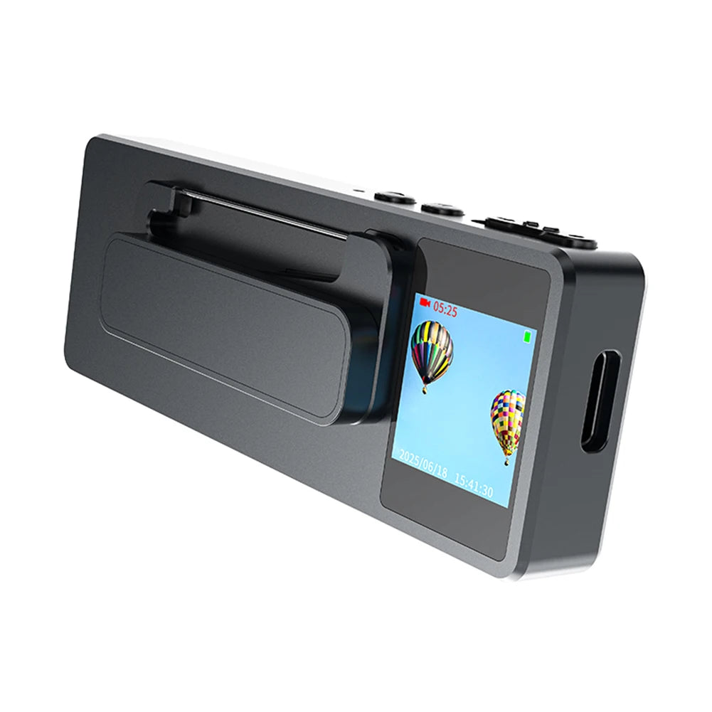 Body Camera with Audio and Video Recording Magnetic Wearable Action Cameras for Work Lectures Business Meetings Interviews