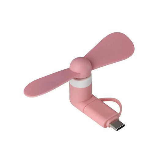 Travel Type C USB Fan Micro USB For Android Portable Usb Fan Cooling Cooler Fan Cooler for Mobile Phone