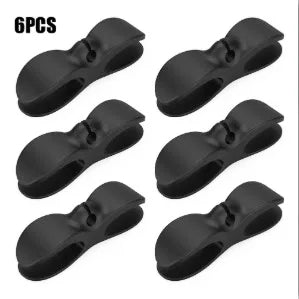 MAOYYE 6pcs/4pcs Cable Winder Cable Clip Holder Cable Organizer Easy To Install Multi-function Suitable For Kitchen Appliances