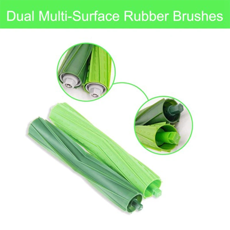 For iRobot Roomba i7 i7 i6 i8 i3 Plus E5 E7 E&I Series Hepa Filter Side Brush Main Brush Vacuum Cleaner Replacement Accessories