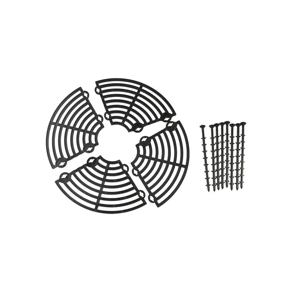 Cuttable Plant Pot Guards Rust-proof Plastic Flower Pot Cover 19cm/30cm/52cm Round/Square Plant Protection Mesh