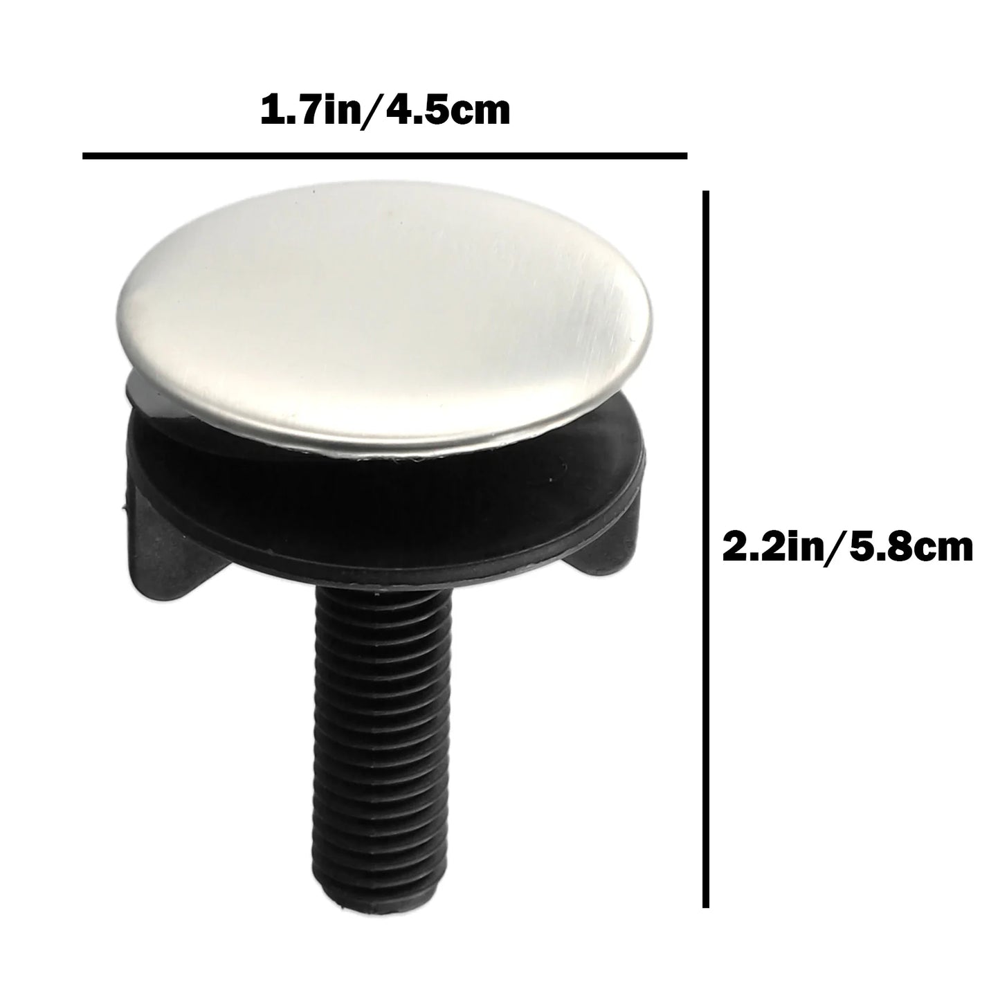 Stainless Steel Kitchen Sink Tap Hole Blanking Plug Stopper Basin Cover 45mm Kitchen Sink Hole Cover Faucet Hole Cover