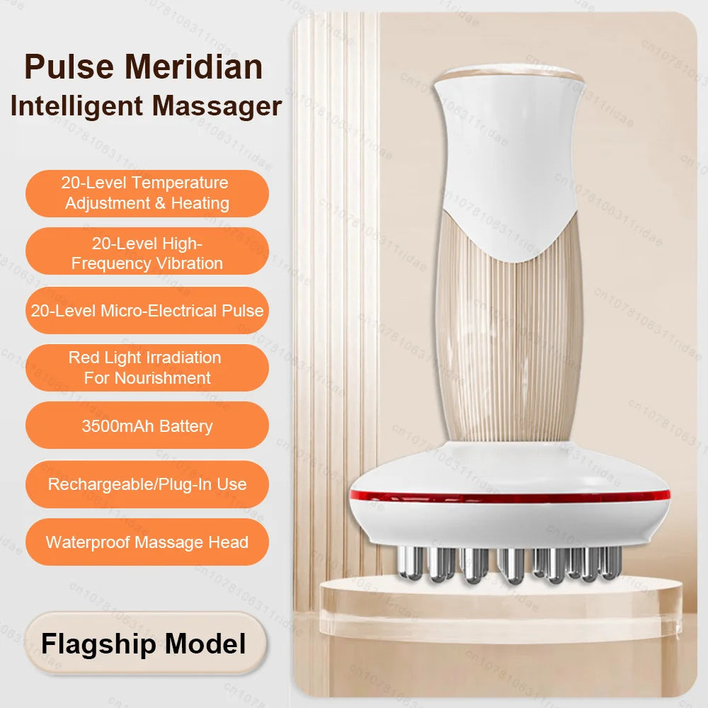 Electric Meridian Brush Full Body Universal Abdominal Massager Abdominal Rubber Scraping Artifact Shoulder Neck Thin
