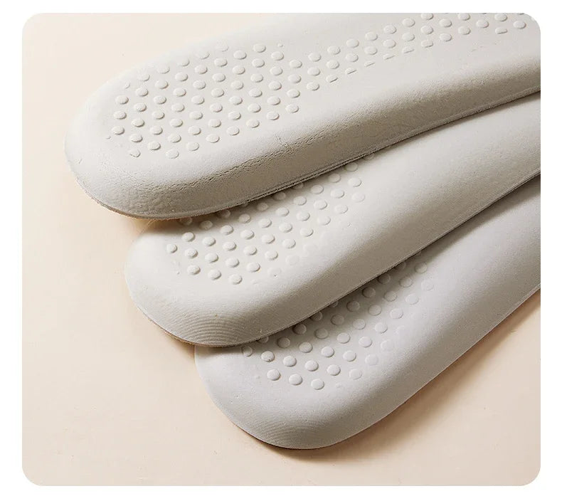 Leather Latex Sports Insole Cowhide Arch Support Shoe Pads Shock Absorbing Plantar Fasciitis Inserts for Shoes