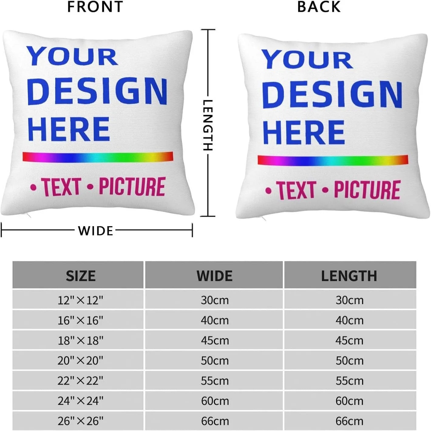 Personalized Pillows with Pictures or Text Throw Pillow Personalized Gift Grandparent Couples Gifts Pet Pillow