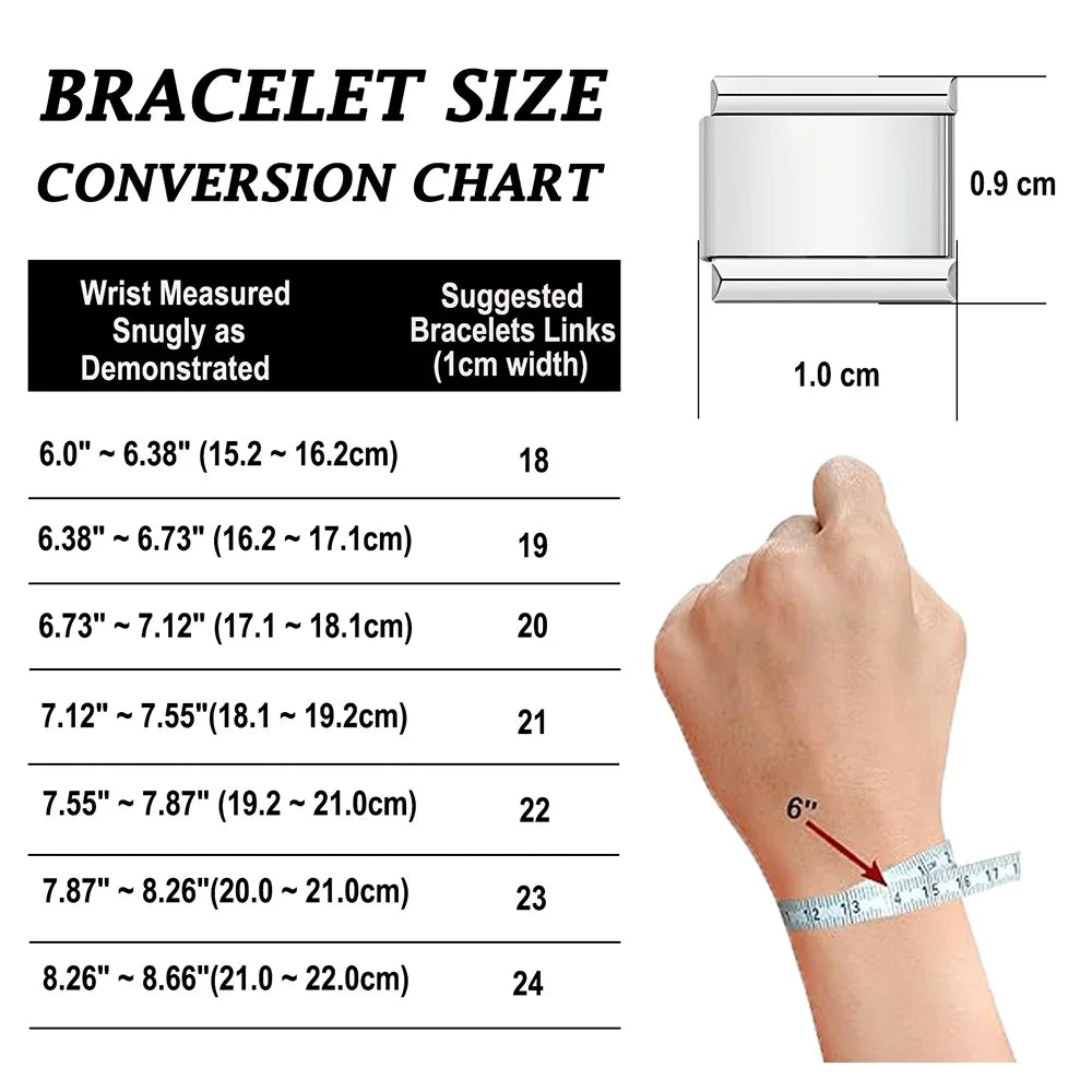 2025 Trendy 9mm Width Italian Charm Link Elastic Bracelet Fashion Stainless Steel Bangle Chain on Hand Factory DIY Making