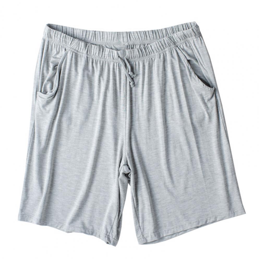 Men Silky Shorts Modal Summer Men Pajama Shorts Stay Cool Comfortable Men Shorts All-match Drawstring Shorts Men Accessories
