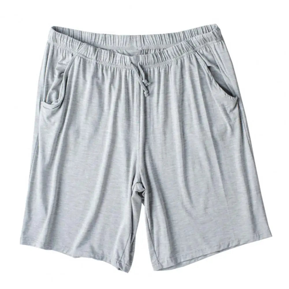 Men Silky Shorts Modal Summer Men Pajama Shorts Stay Cool Comfortable Men Shorts All-match Drawstring Shorts Men Accessories