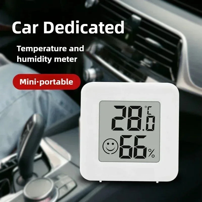 Digital thermometer Indoor Mini Temperature and Humidity Meter Bedroom Meter Portable Electronic Display Humidity and Tempera