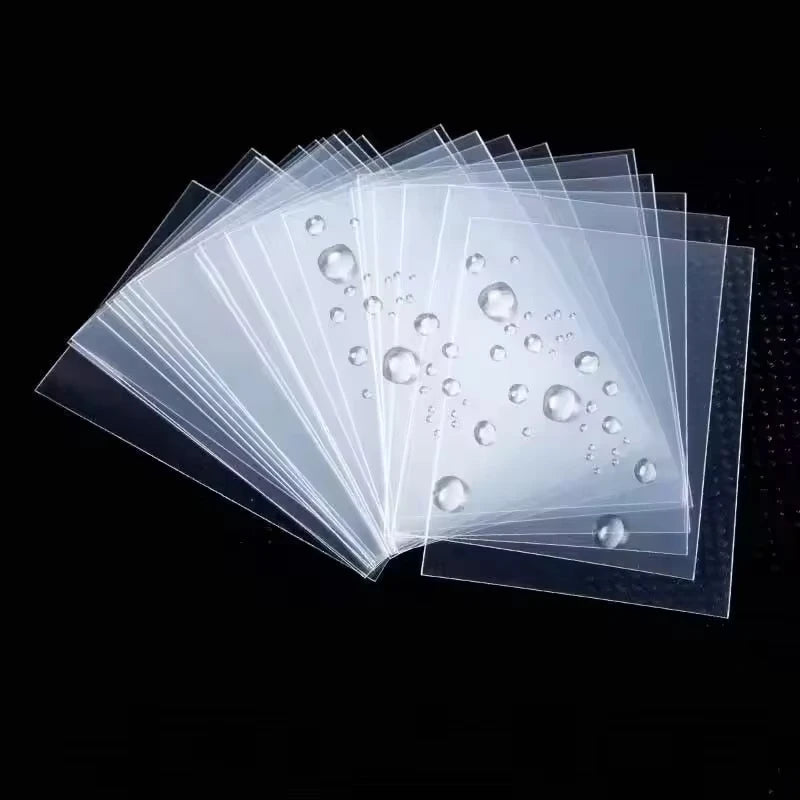 1-500Pcs Premium HD Transparent Kpop Idol Card Protective Sleeve Album Photo Waterproof Protector Game Card Holder 56x87mm