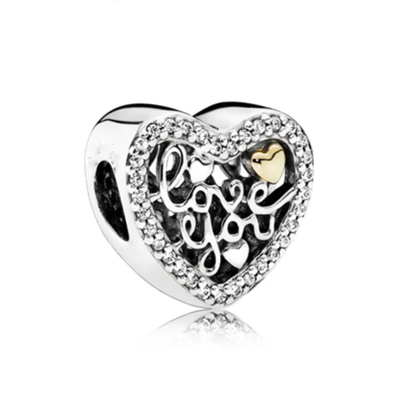 2024 New 925 Silver Swallow Tennis Coco Pendant for Valentine's Day Gift Jewelry Swan Beads fit original bracelet