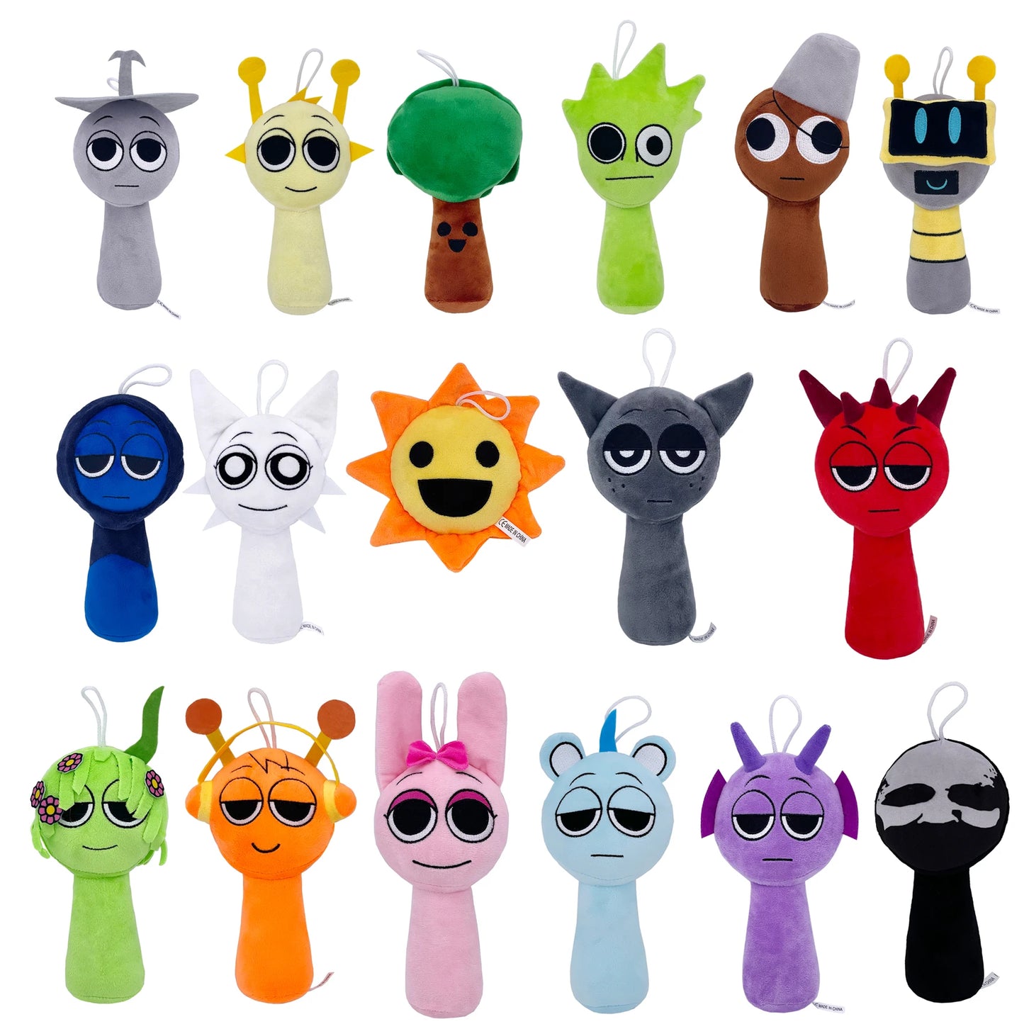 20style Sprunki Plush Toys Sprunki Plush Doll Sprunki Game Pillow Kids Birthday Gifts Stuffed Dolls Christmas Gift