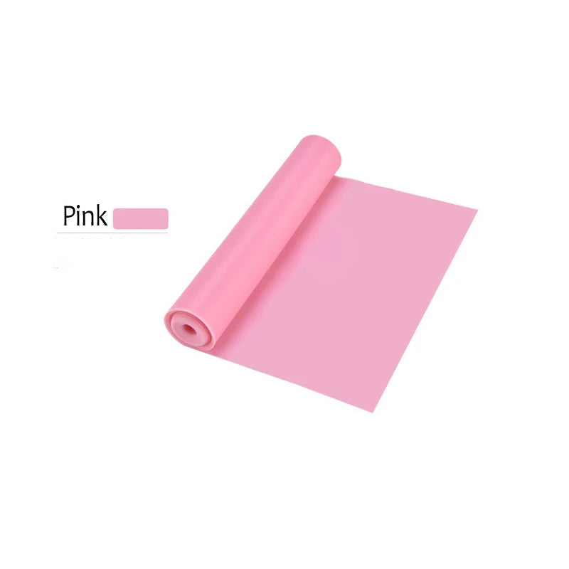 1/2/3/4/6pc Yoga Resistance Bands TPE Elastic Stretch Bands for Physical Therapy FitnessYoga Pilates Rehabilitation Stren