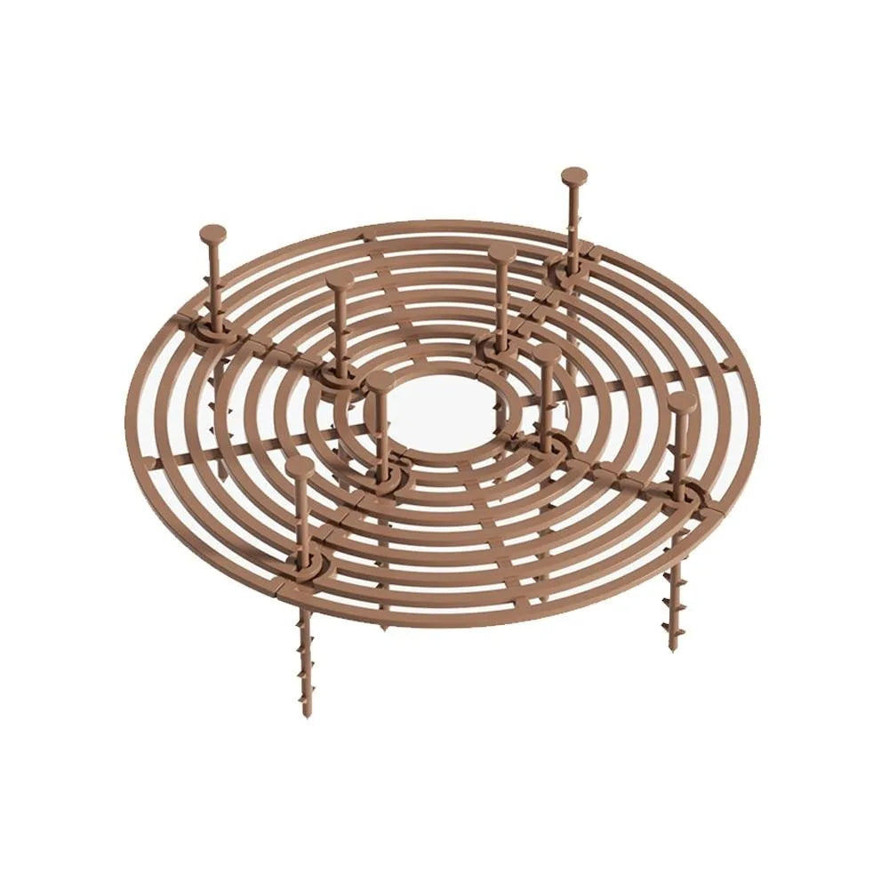 Cuttable Plant Pot Guards Rust-proof Plastic Flower Pot Cover 19cm/30cm/52cm Round/Square Plant Protection Mesh