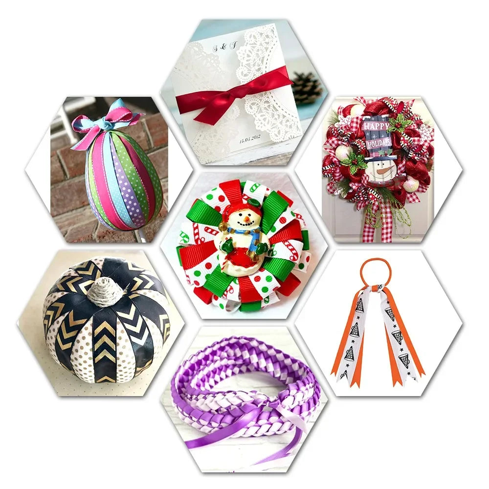 5 Yards 3inch 75mm of  Valentine's Day flowers  Printed Ribbon For Hair Bows DIY Crafts Handmade Accessories 76711