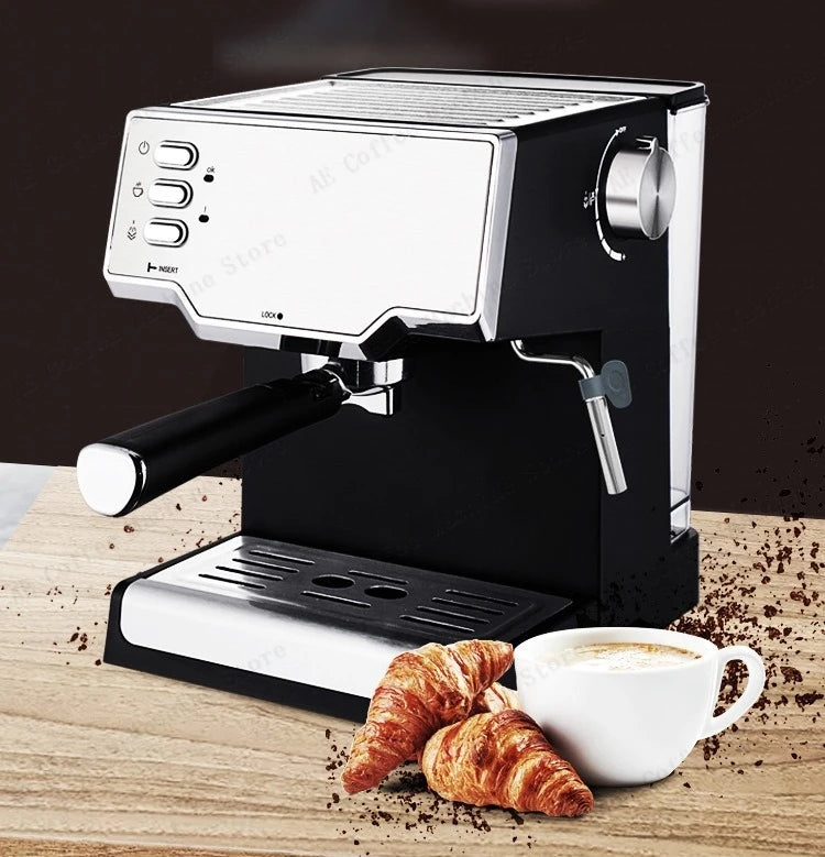 US standard 110V coffee machine High pressure extraction Italian semi-automatic espresso machine Portable home coffee machine