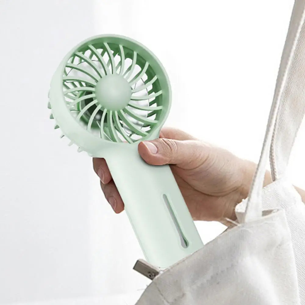 Fan With Mist Handheld Personal Mister Fan 3 Speeds Cooler For Travel Outdoor Electric Cooling Device For Kids Women